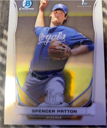 2014 Bowman Chrome Prospects #BCP54 Spencer Patton — front