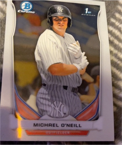 2014 Bowman Chrome Prospects #BCP48 Michael O'Neill — front