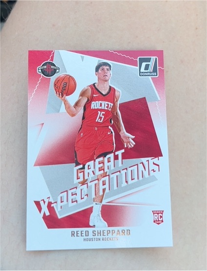 2024-25 Panini Donruss #15 Reed Sheppard — front