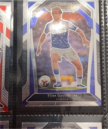 2020-21 Panini Prizm Premier League #22 Tom Davies — front