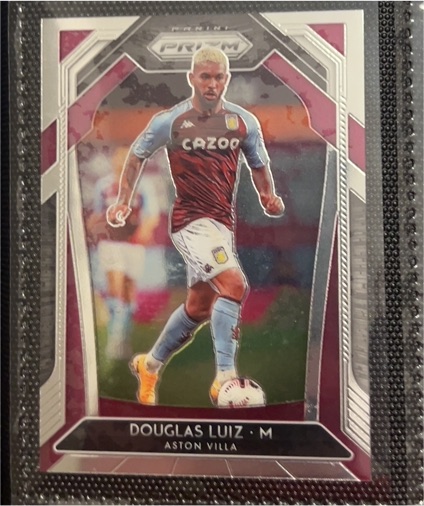 2020-21 Panini Prizm Premier League #280 Douglas Luiz — front