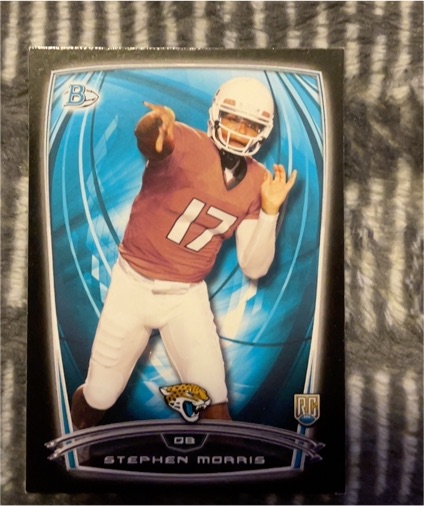 2014 Bowman #50 Stephen Morris — front