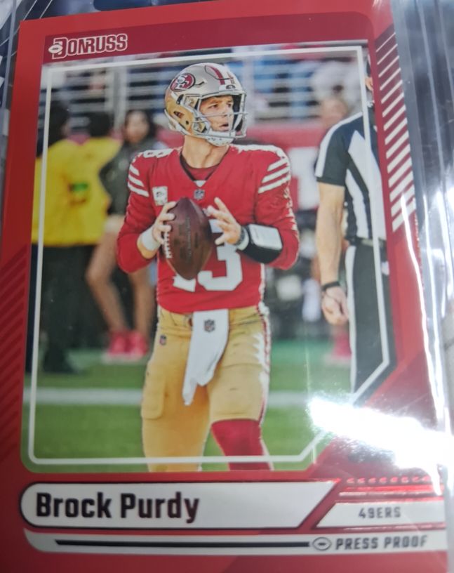 2024 Panini Donruss #150 Brock Purdy — front