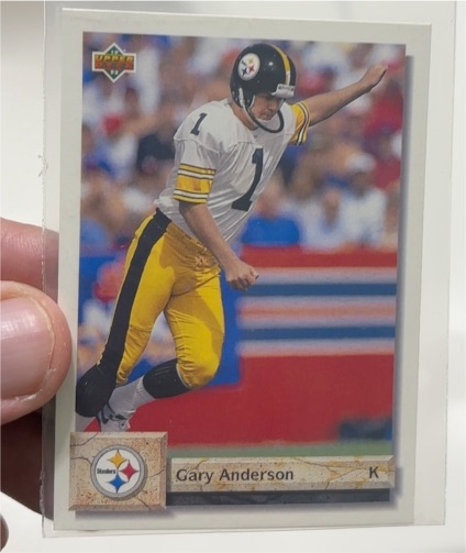 1992 Upper Deck #59 Gary Anderson — front