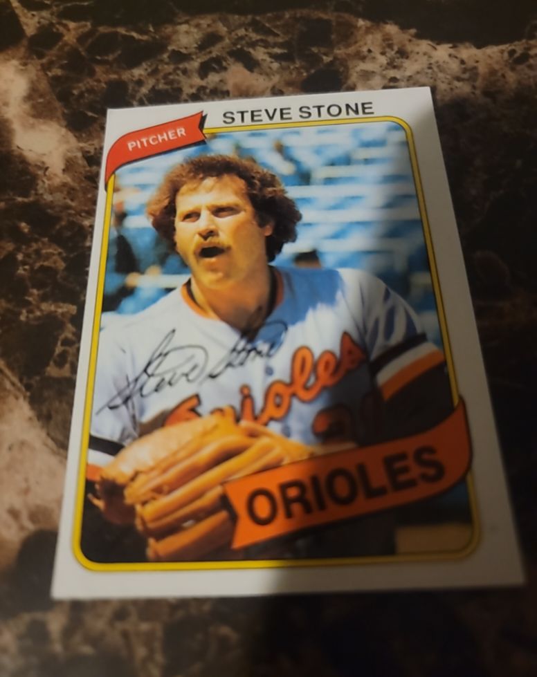 1980 Topps #688 Steve Stone — front