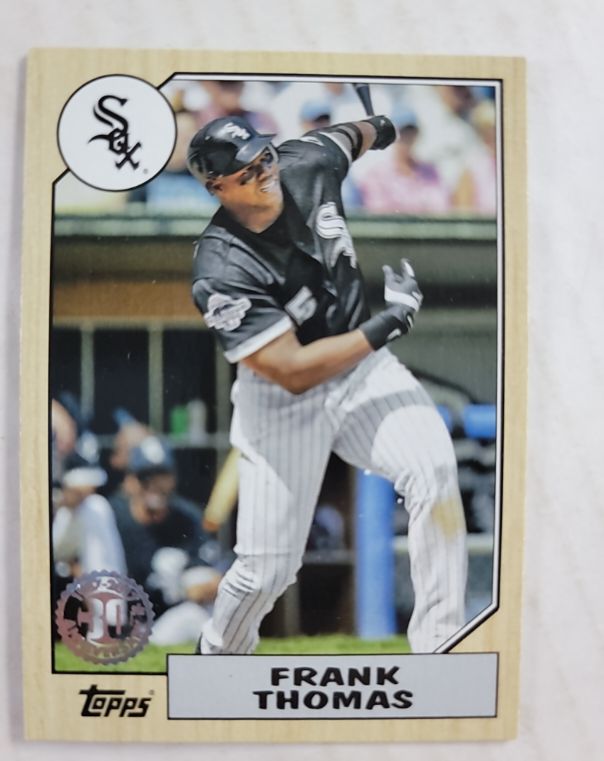 2017 Topps 30th Anniversary #87-21 Frank Thomas — front