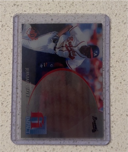 1997 Upper Deck UD3 #59 Jermaine Dye — front