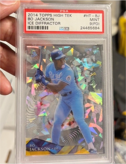 2014 Topps High Tek #HT-BJ Bo Jackson — front