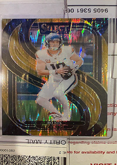 2024 Panini Select Premier Level #117 Bo Nix — front