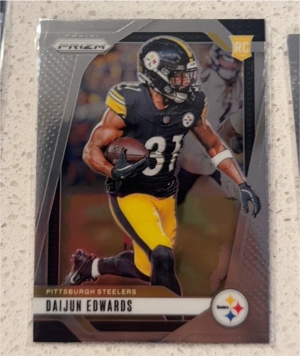 2024 Panini Prizm #323 Daijun Edwards — front