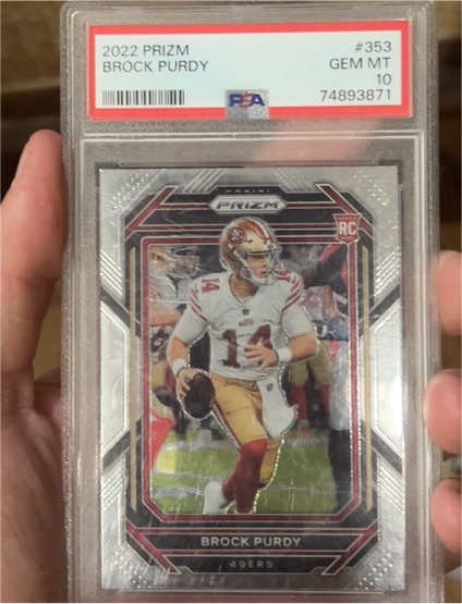 2022 Panini Prizm #353 Brock Purdy — front