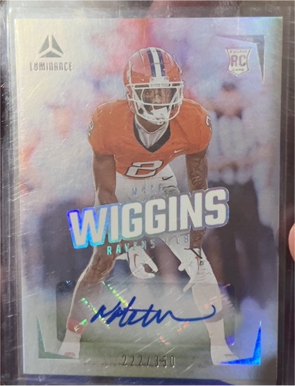 2024 Panini Luminance #120 Nate Wiggins — front