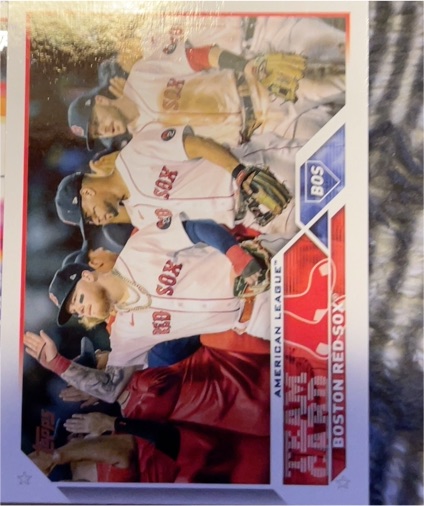 2023 Topps #273 Boston Red Sox — front