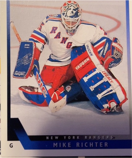 1993-94 Upper Deck #42 Mike Richter — front