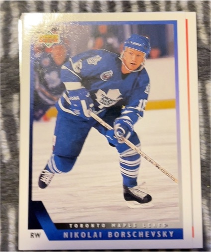 1993-94 Upper Deck #166 Nikolai Borschevsky — front