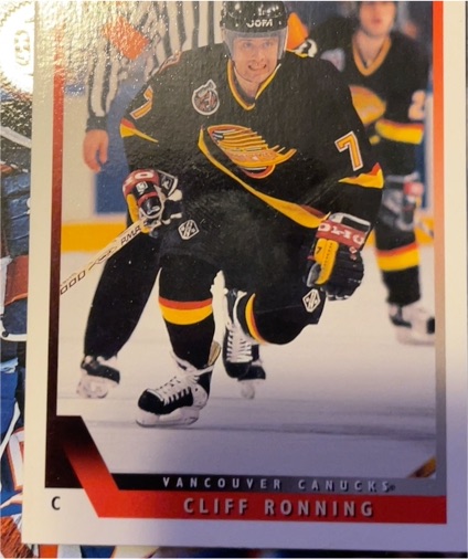 1993-94 Upper Deck #211 Cliff Ronning — front