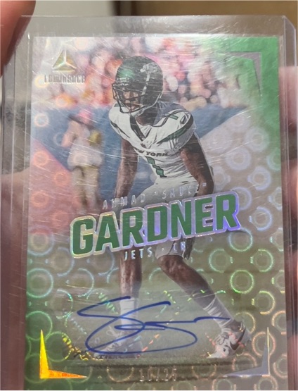 2024 Panini Luminance #56 Ahmad "Sauce" Gardner — front