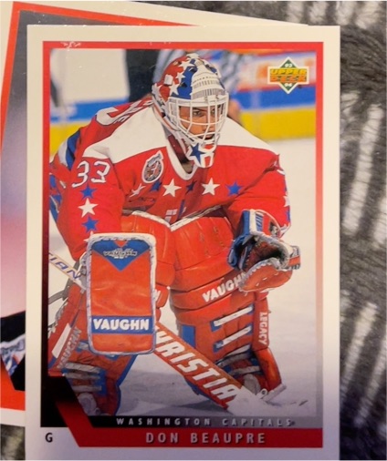 1993-94 Upper Deck #123 Don Beaupre — front