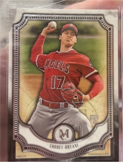 2018 Topps Museum Collection #100 Shohei Ohtani Rookie — front