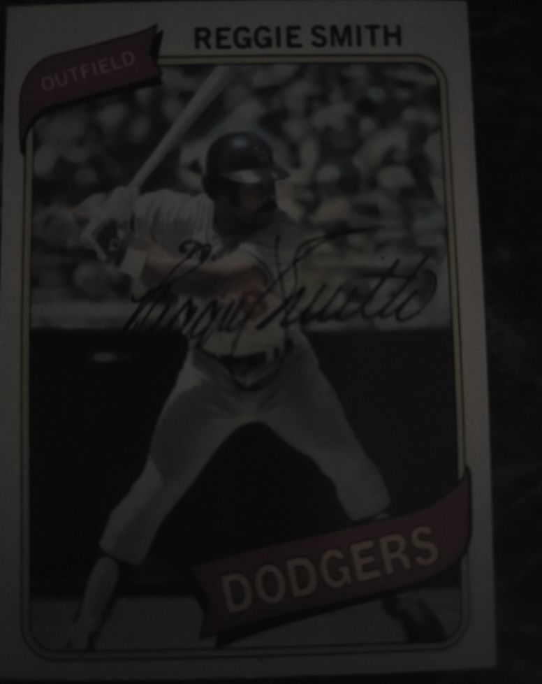 1980 Topps #695 Reggie Smith — front