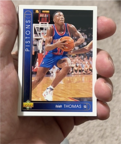1993-94 Upper Deck #264 Isiah Thomas — front