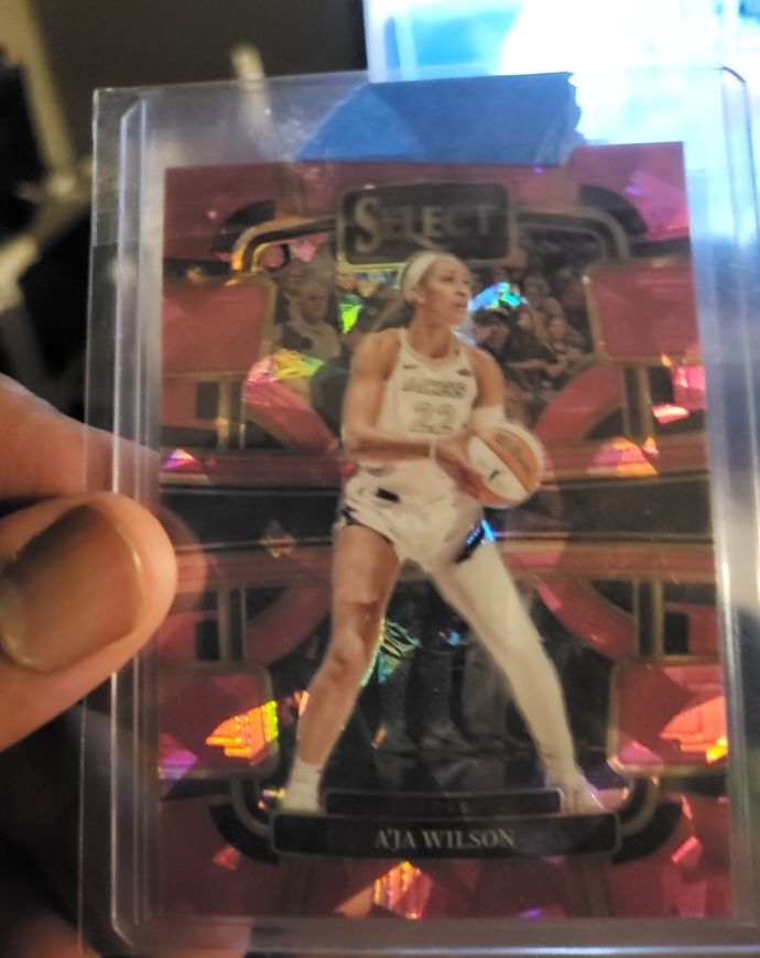 2024 Panini Select WNBA #86 A'ja Wilson — front