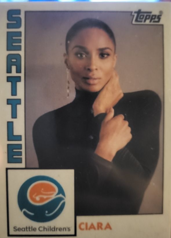 2020 Topps Seattle Children's Heroes #SCH-4 Ciara — front