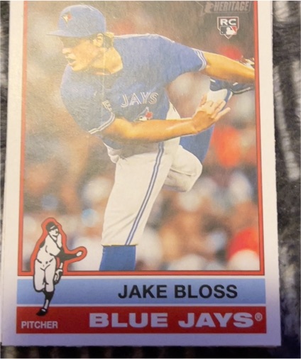 2025 Topps Heritage #147 Jake Bloss — front