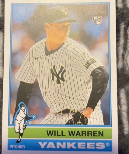 2025 Topps Heritage #281 Will Warren — front