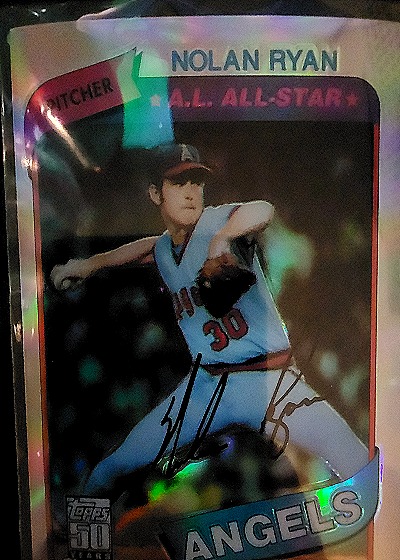 1987 Topps #500 Nolan Ryan — front