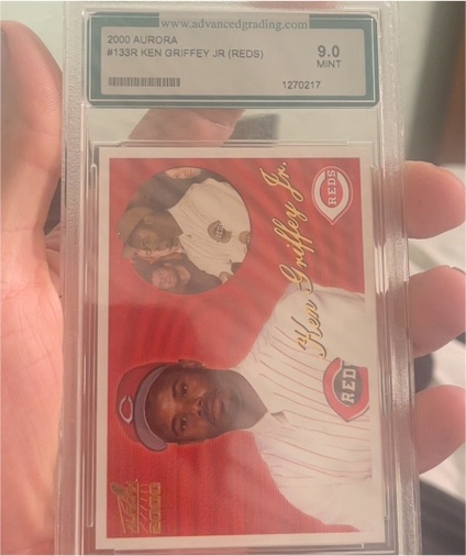 2000 Pacific Aurora #133R Ken Griffey Jr. — front