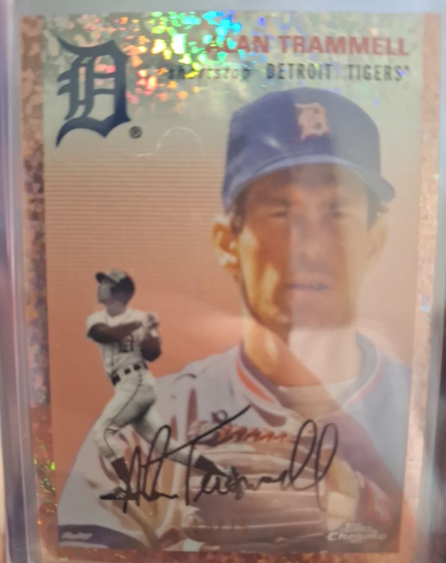 2023 Topps Chrome Platinum Anniversary #490 Alan Trammell — front