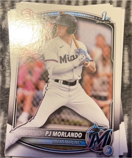 2025 Bowman #BP-91 PJ Morlando — front