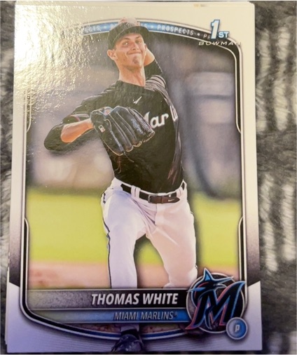 2025 Bowman #BP-69 Thomas White — front