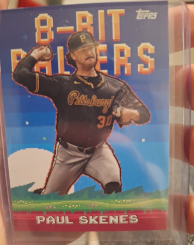 2025 Topps 8-Bit Ballers #8B-13 Paul Skenes — front