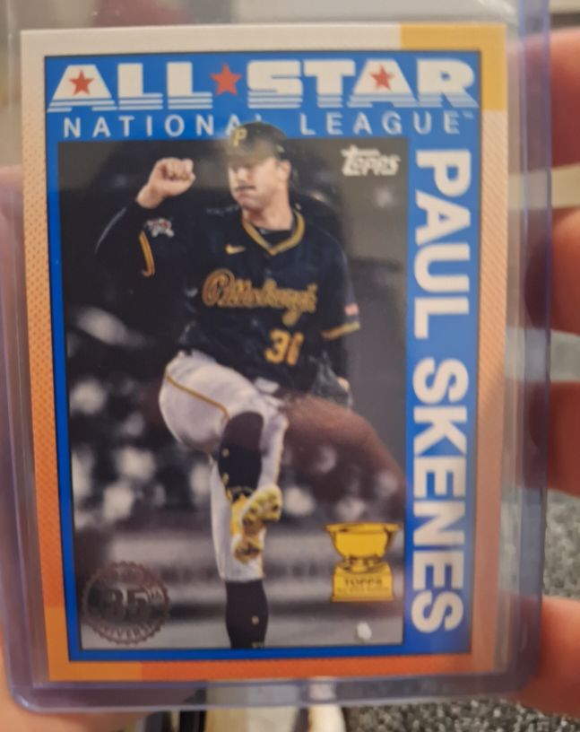 2025 Topps Series 2 1990 Topps All-Star #90AS-17 Paul Skenes — front