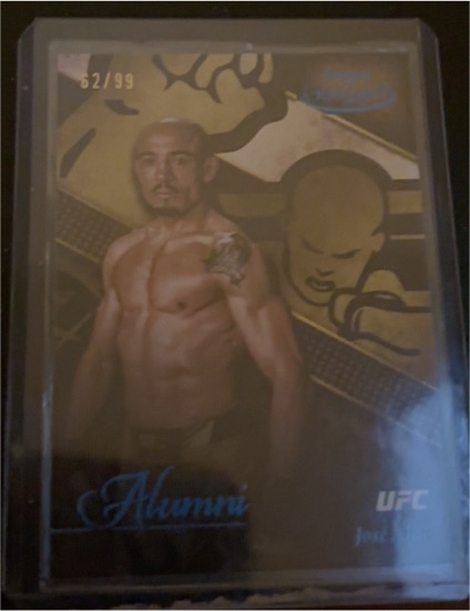 2024 Topps Gold Label UFC #AL-15 José Aldo Alumni — front