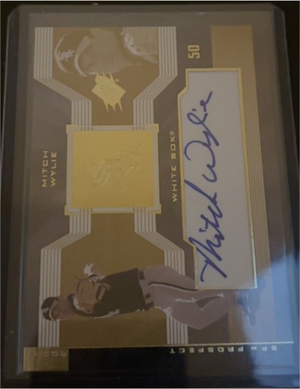 2002 Upper Deck SPx White Box #50 Mitch Wylie — front