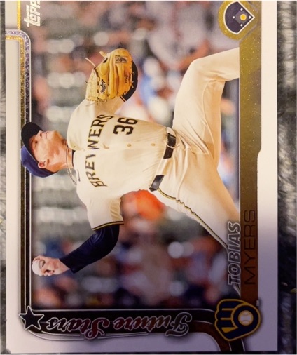 2025 Topps #636 Tobias Myers — front