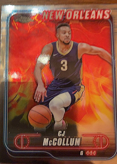 2024-25 Topps Chrome #157 CJ McCollum — front