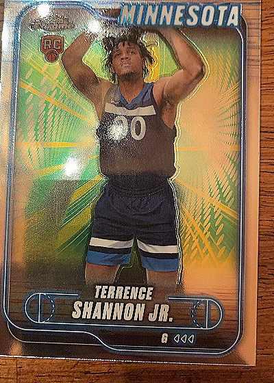 2024-25 Topps Chrome #105 Terrence Shannon Jr. — front