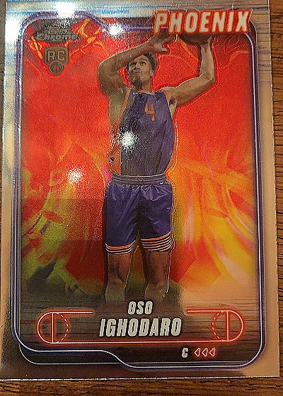 2024-25 Topps Chrome #184 Oso Ighodaro — front