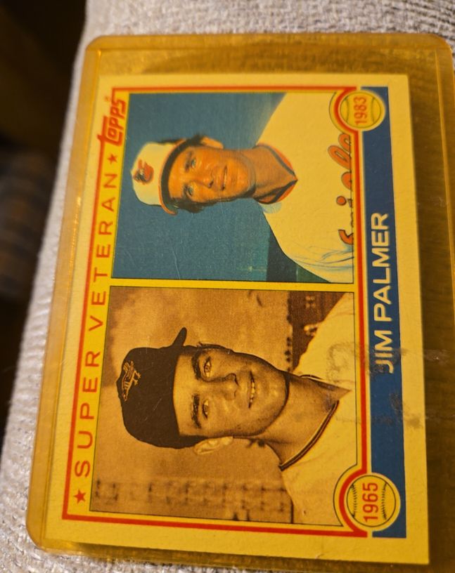 1983 Topps #491 Jim Palmer — front