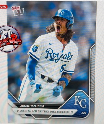 2024 Topps Now #Z26 Jonathan India — front