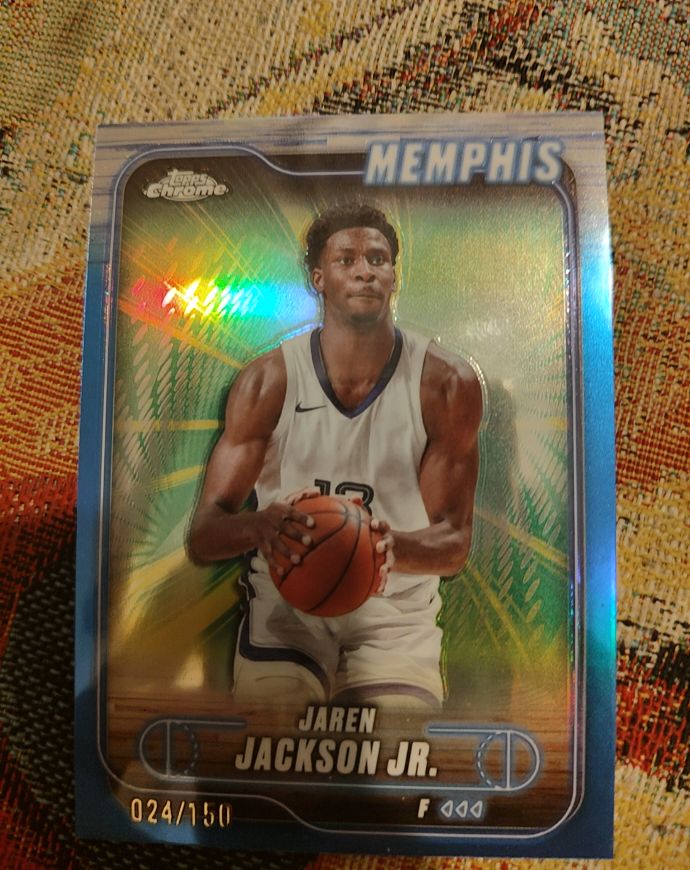 2024-25 Topps Chrome #173 Jaren Jackson Jr. — front