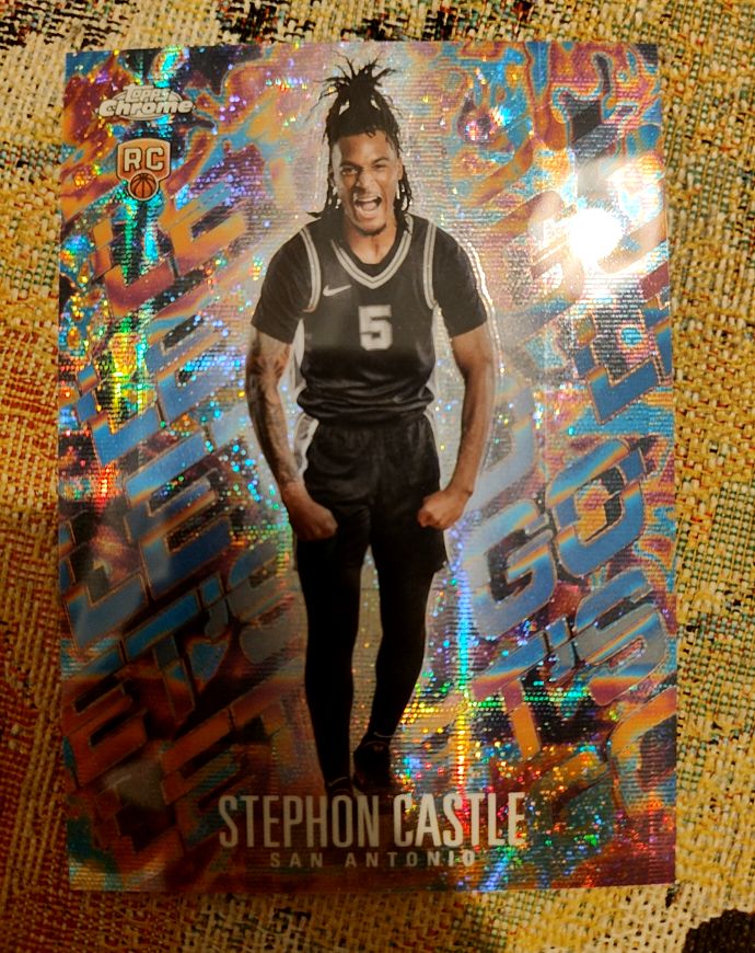 2024-25 Topps Chrome #LG-13 Stephon Castle — front