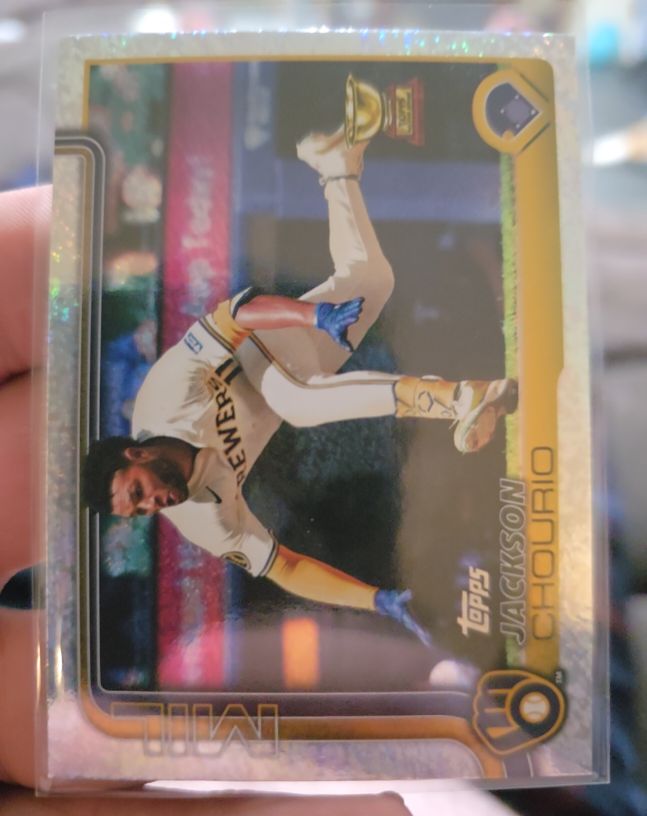 2025 Topps Series 2 #376 Jackson Chourio — front