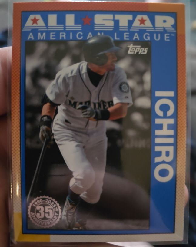 2025 Topps Series 2 1990 All Star #90AS-16 Ichiro Suzuki — front