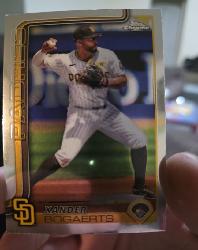 2025 Topps Chrome #229 Xander Bogaerts — front