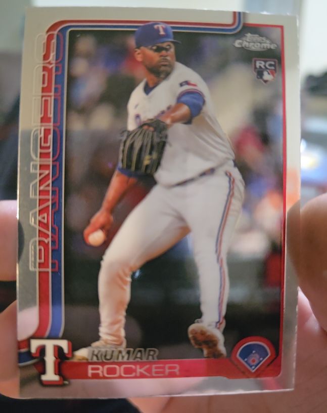 2025 Topps Chrome #73 Kumar Rocker — front